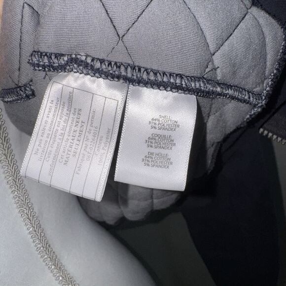 Noble Outfitters Equestrian Apparel Woman’s Quilted Jacket Size S Navy Blue - Picture 9 of 11